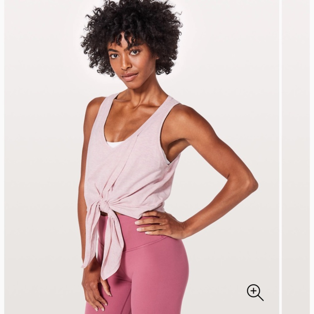 Lululemon Knot a Problem Tank - size 6 lilac